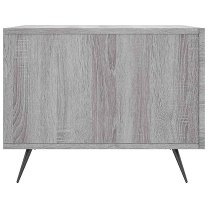 Tavolino da Salotto Grigio Sonoma 50x50x40 cm Legno Multistrato