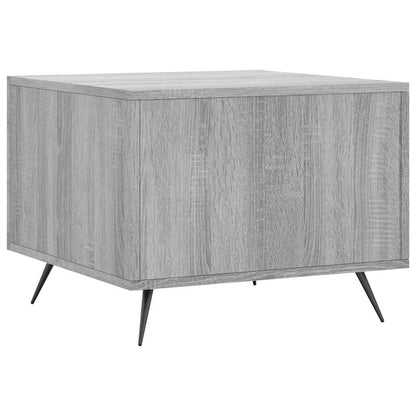 Tavolino da Salotto Grigio Sonoma 50x50x40 cm Legno Multistrato