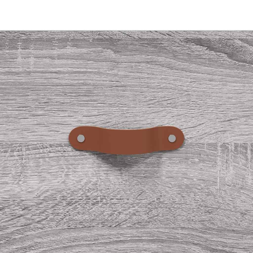 Tavolino da Salotto Grigio Sonoma 50x50x40 cm Legno Multistrato