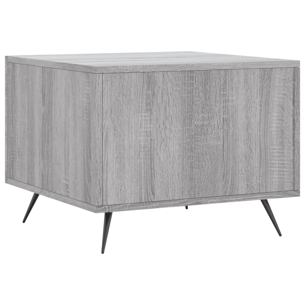Tavolini Salotto 2pz Grigio Sonoma 50x50x40cm Legno Multistrato | homemem39