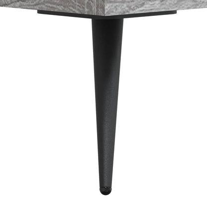 Tavolini Salotto 2pz Grigio Sonoma 50x50x40cm Legno Multistrato | homemem39