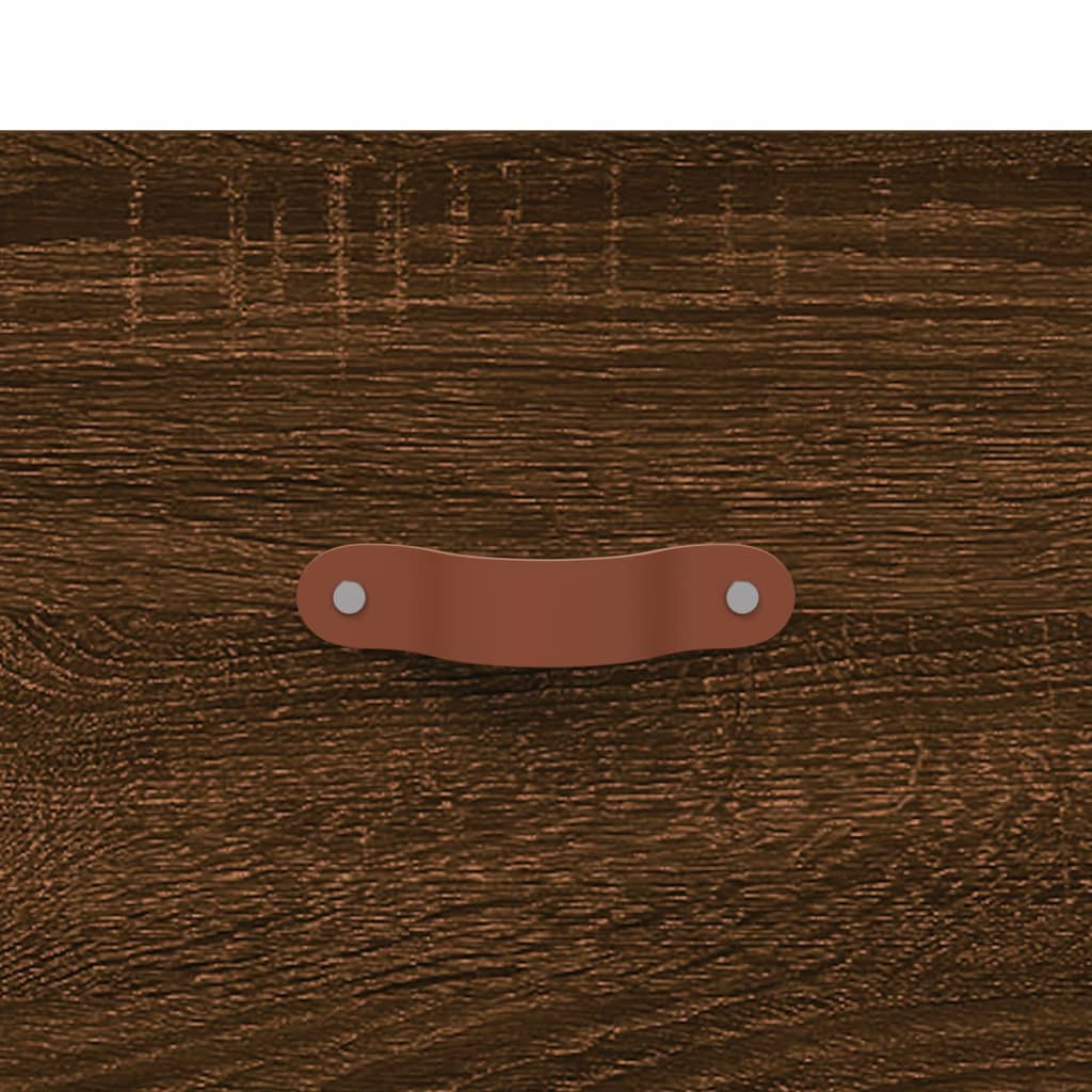 Tavolino da Salotto Rovere Marrone 50x50x40cm Legno Multistrato