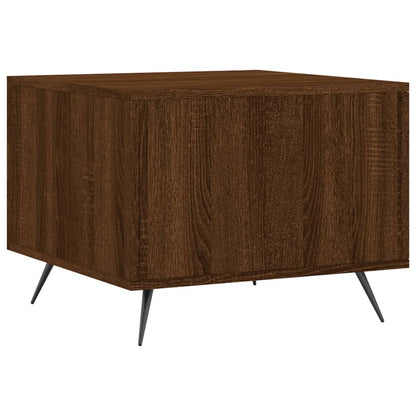 Tavolini Salotto 2 pz Rovere Marrone 50x50x40 Legno Multistrato | homemem39