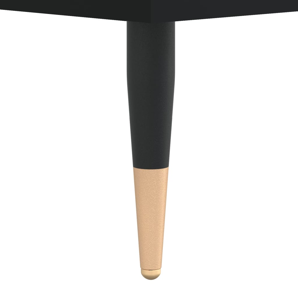 Tavolini da Salotto 2 pz Neri 50x50x40 cm in Legno Multistrato | homemem39
