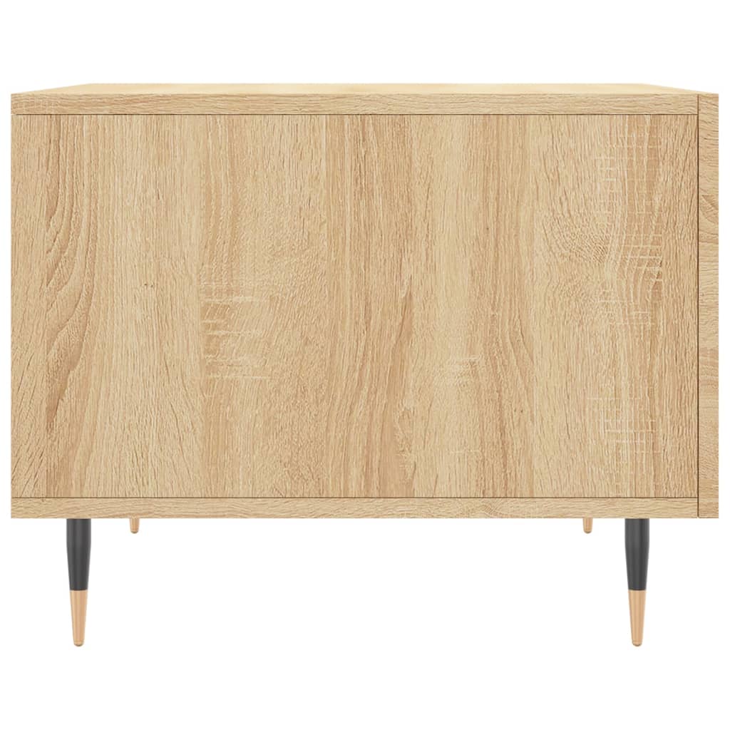 Tavolini Salotto 2pz Rovere Sonoma 50x50x40cm Legno Multistrato | homemem39