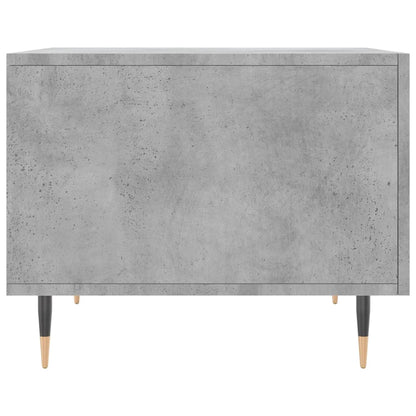 Tavolini Salotto 2pz Grigio Cemento 50x50x40 Legno Multistrato | homemem39
