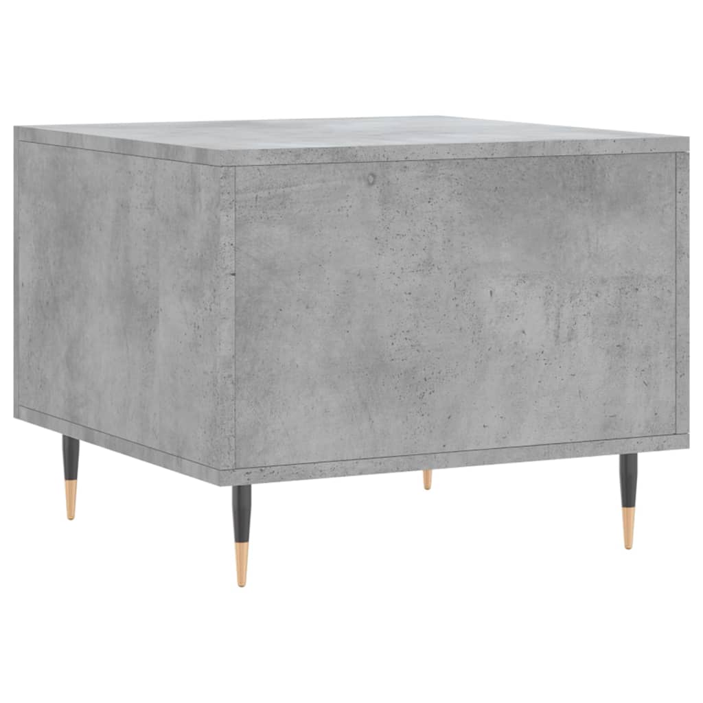 Tavolini Salotto 2pz Grigio Cemento 50x50x40 Legno Multistrato | homemem39