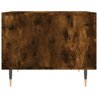 Tavolini Salotto 2 pz Rovere Fumo 50x50x40cm Legno Multistrato | homemem39