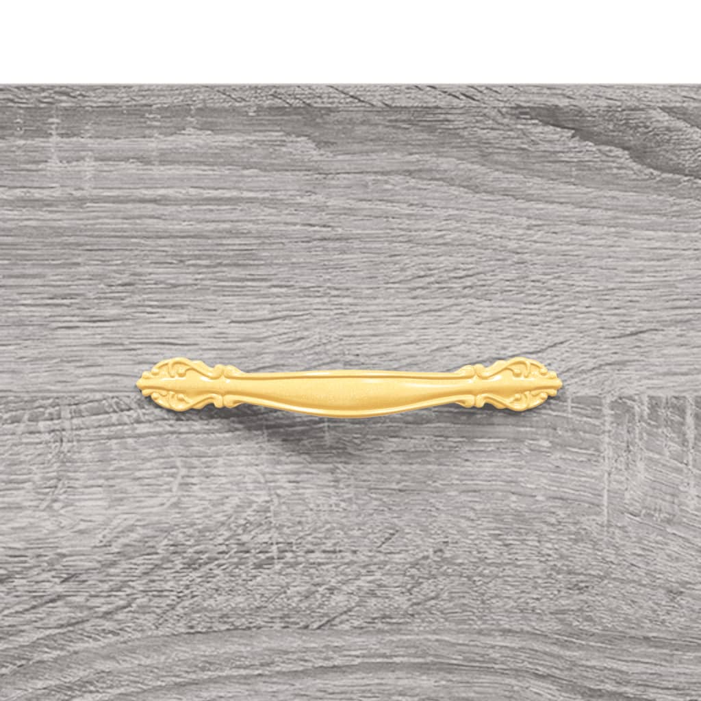 Tavolino da Salotto Grigio Sonoma 50x50x40 cm Legno Multistrato | homemem39