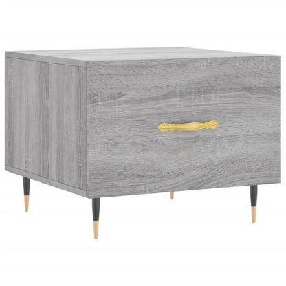 Tavolini Salotto 2pz Grigio Sonoma 50x50x40cm Legno Multistrato | homemem39