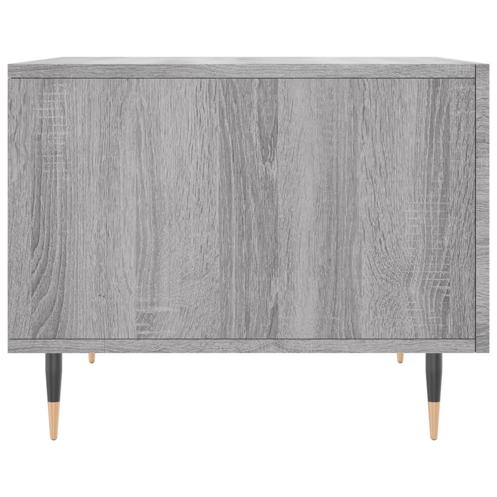 Tavolini Salotto 2pz Grigio Sonoma 50x50x40cm Legno Multistrato | homemem39