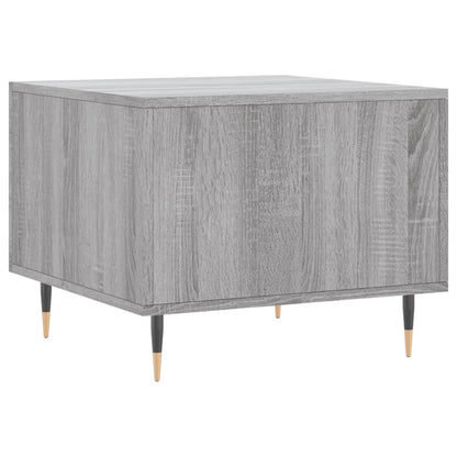 Tavolini Salotto 2pz Grigio Sonoma 50x50x40cm Legno Multistrato | homemem39