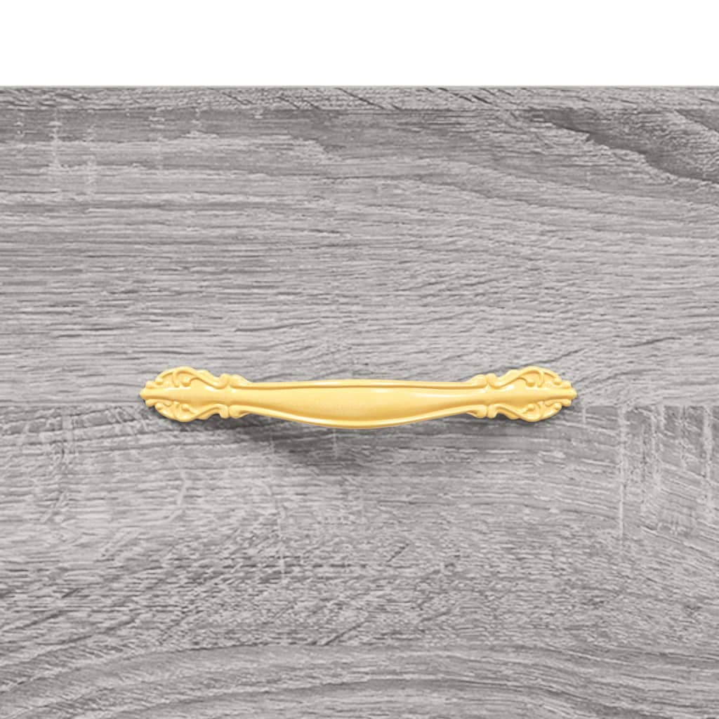 Tavolini Salotto 2pz Grigio Sonoma 50x50x40cm Legno Multistrato | homemem39