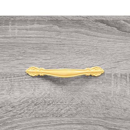 Tavolini Salotto 2pz Grigio Sonoma 50x50x40cm Legno Multistrato | homemem39