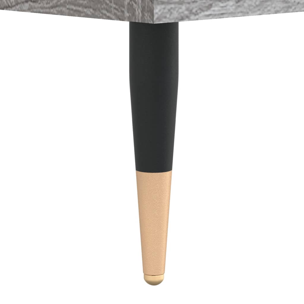 Tavolini Salotto 2pz Grigio Sonoma 50x50x40cm Legno Multistrato | homemem39