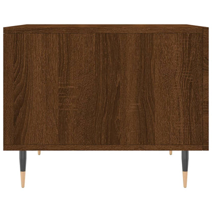 Tavolini Salotto 2 pz Rovere Marrone 50x50x40 Legno Multistrato | homemem39