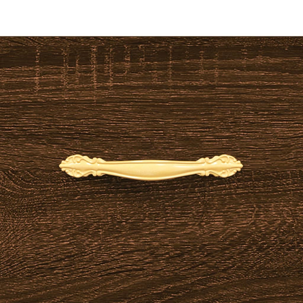 Tavolini Salotto 2 pz Rovere Marrone 50x50x40 Legno Multistrato | homemem39