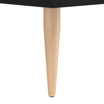 Tavolini da Salotto 2 pz Neri 50x50x40 cm in Legno Multistrato | homemem39