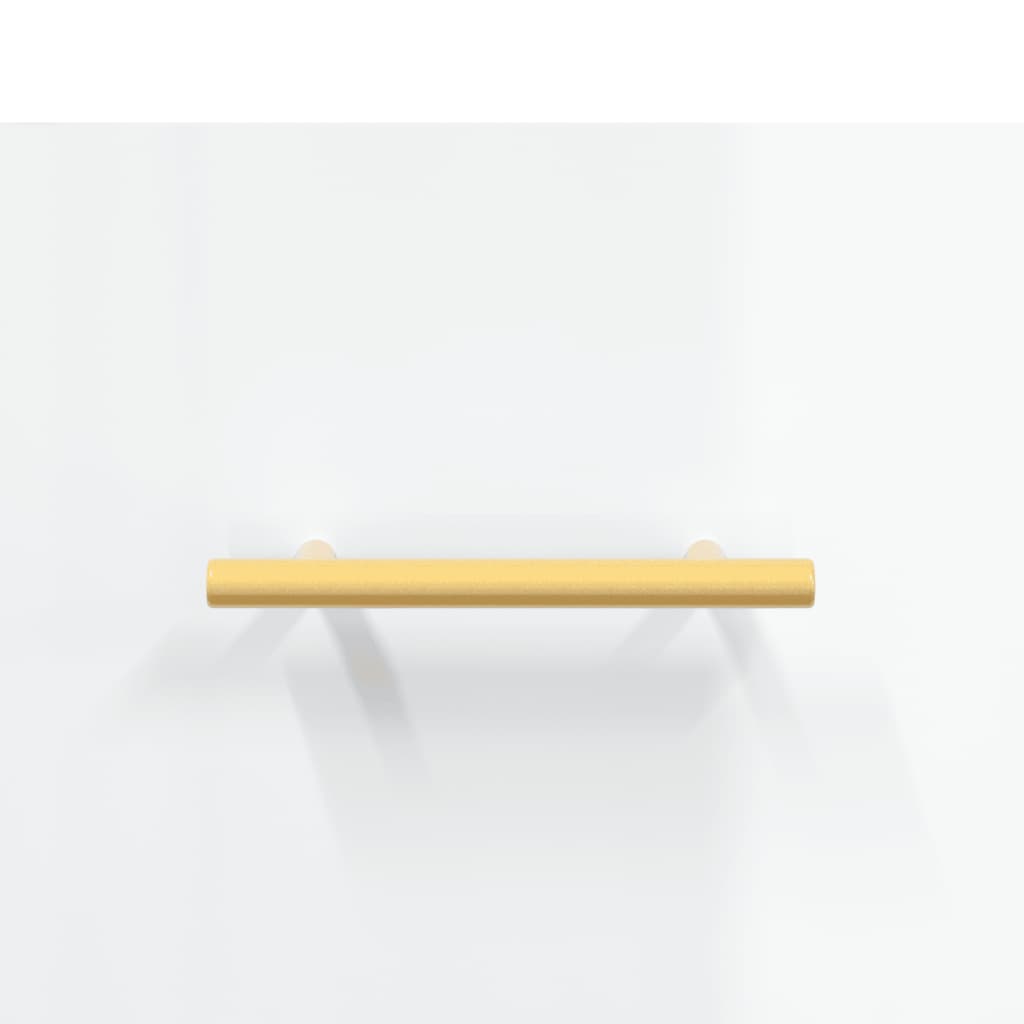 Tavolini Salotto 2pz Bianco Lucido 50x50x40cm Legno Multistrato | homemem39
