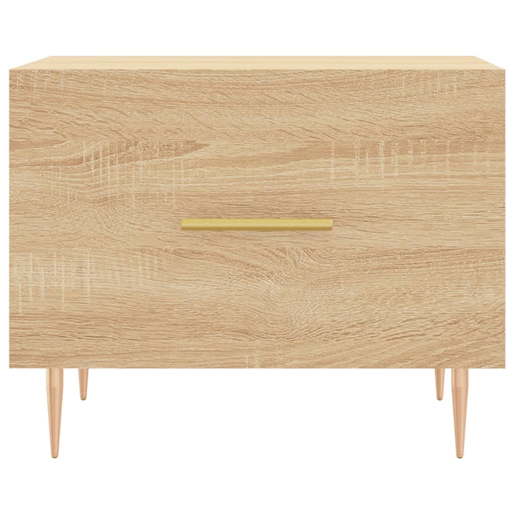 Tavolino da Salotto Rovere Sonoma 50x50x40 cm Legno Multistrato | homemem39