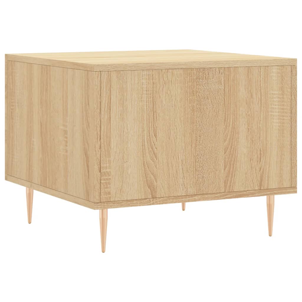 Tavolino da Salotto Rovere Sonoma 50x50x40 cm Legno Multistrato | homemem39