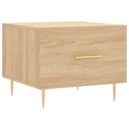 Tavolini Salotto 2pz Rovere Sonoma 50x50x40cm Legno Multistrato | homemem39