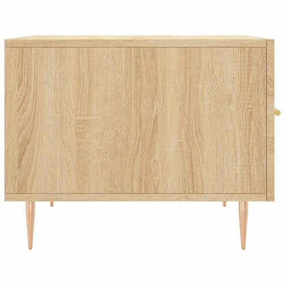 Tavolini Salotto 2pz Rovere Sonoma 50x50x40cm Legno Multistrato | homemem39
