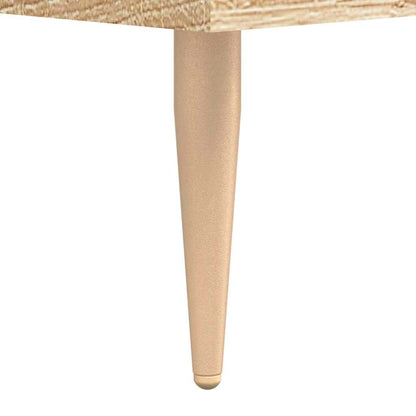 Tavolini Salotto 2pz Rovere Sonoma 50x50x40cm Legno Multistrato | homemem39