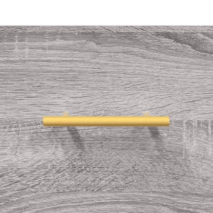 Tavolino da Salotto Grigio Sonoma 50x50x40 cm Legno Multistrato