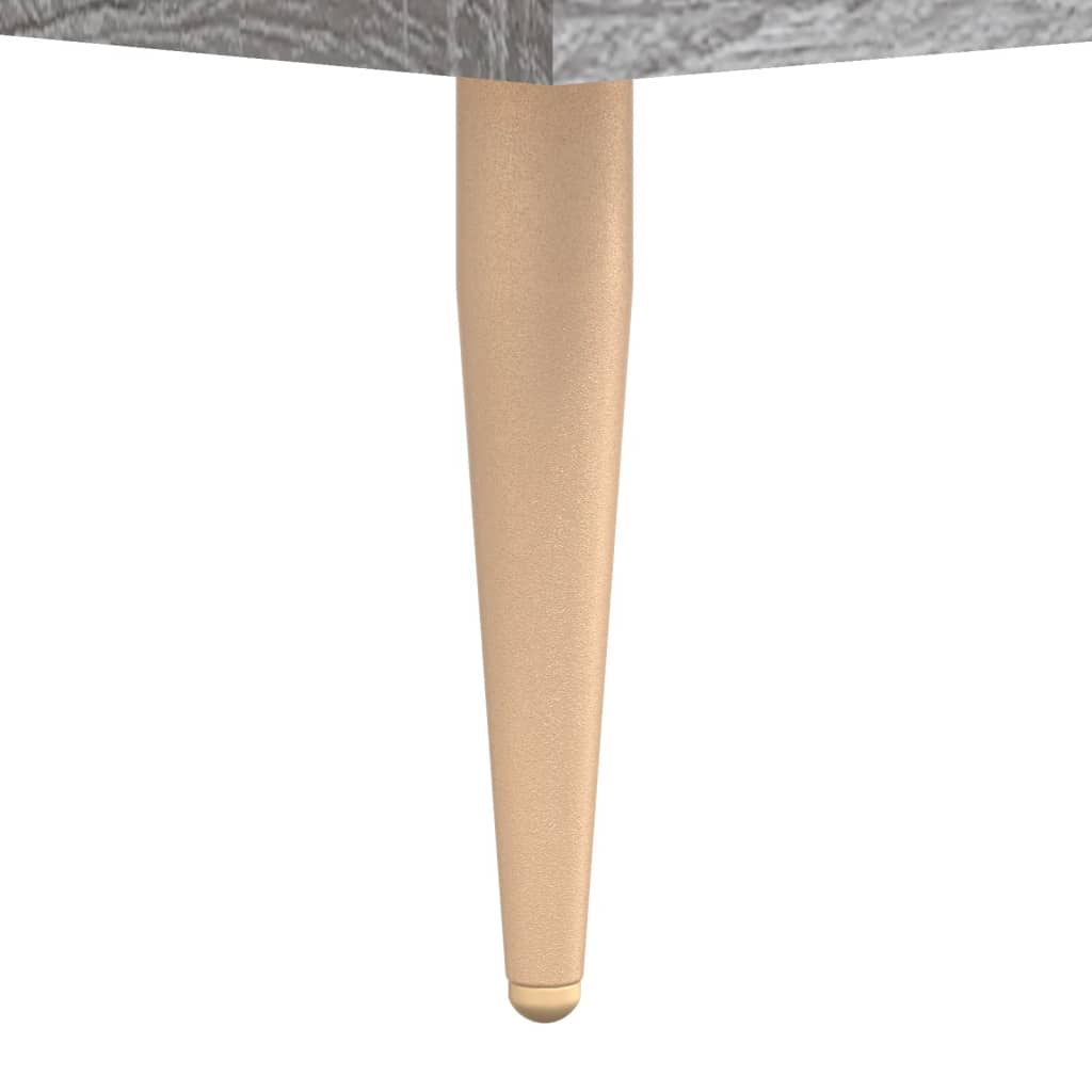 Tavolino da Salotto Grigio Sonoma 50x50x40 cm Legno Multistrato