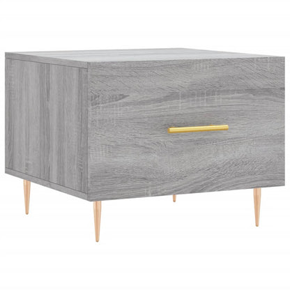 Tavolini Salotto 2pz Grigio Sonoma 50x50x40cm Legno Multistrato | homemem39