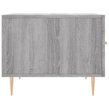 Tavolini Salotto 2pz Grigio Sonoma 50x50x40cm Legno Multistrato | homemem39