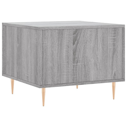 Tavolini Salotto 2pz Grigio Sonoma 50x50x40cm Legno Multistrato | homemem39