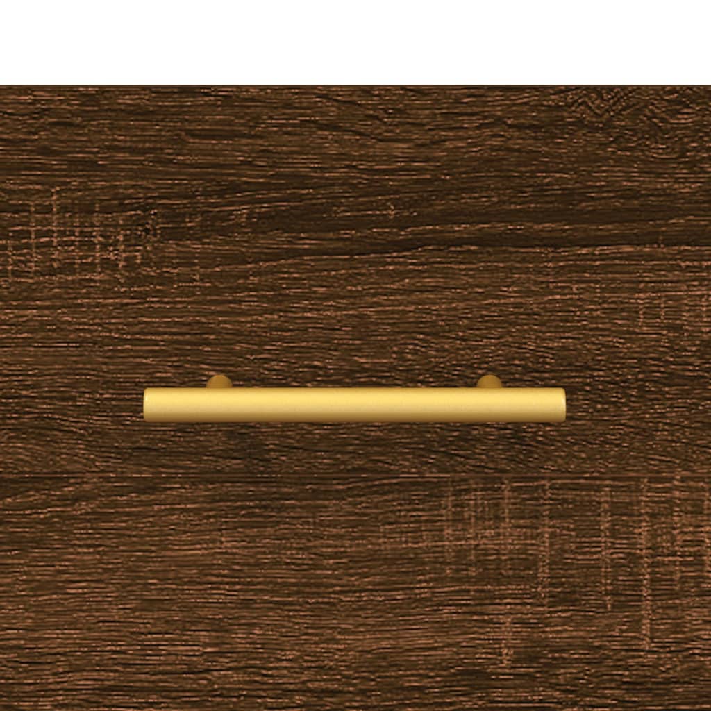 Tavolini Salotto 2 pz Rovere Marrone 50x50x40 Legno Multistrato | homemem39