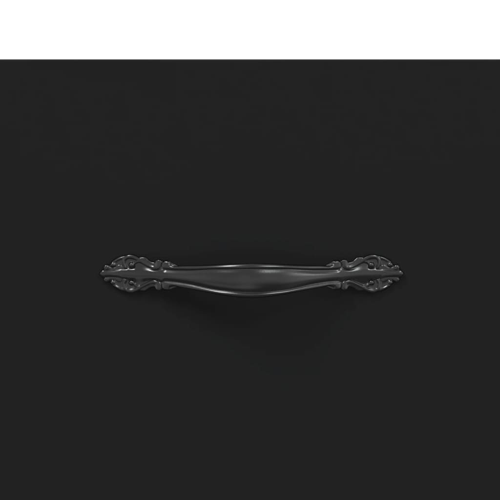 Tavolino da Salotto Nero 50x50x40 cm in Legno Multistrato | homemem39