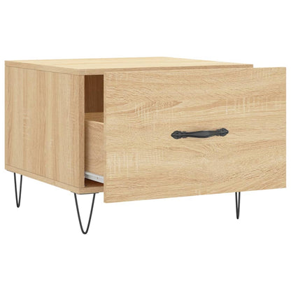 Tavolino da Salotto Rovere Sonoma 50x50x40 cm Legno Multistrato | homemem39