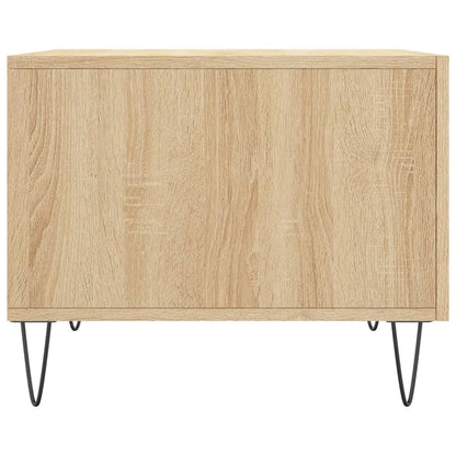 Tavolino da Salotto Rovere Sonoma 50x50x40 cm Legno Multistrato | homemem39