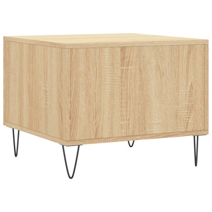 Tavolino da Salotto Rovere Sonoma 50x50x40 cm Legno Multistrato | homemem39