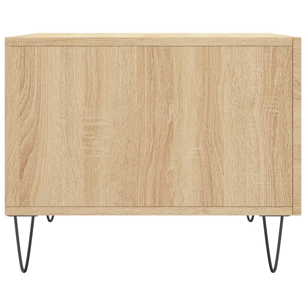Tavolini Salotto 2pz Rovere Sonoma 50x50x40cm Legno Multistrato | homemem39