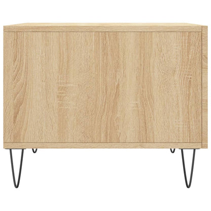 Tavolini Salotto 2pz Rovere Sonoma 50x50x40cm Legno Multistrato | homemem39