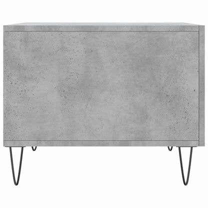 Tavolini Salotto 2pz Grigio Cemento 50x50x40 Legno Multistrato | homemem39