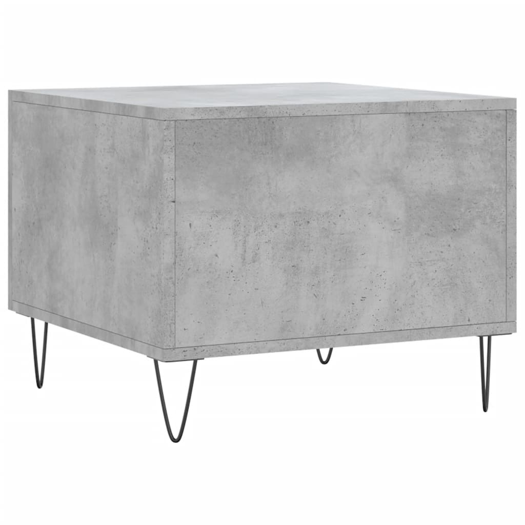 Tavolini Salotto 2pz Grigio Cemento 50x50x40 Legno Multistrato | homemem39