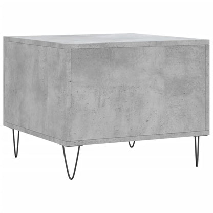 Tavolini Salotto 2pz Grigio Cemento 50x50x40 Legno Multistrato | homemem39
