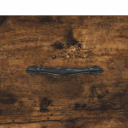 Tavolini Salotto 2 pz Rovere Fumo 50x50x40cm Legno Multistrato | homemem39