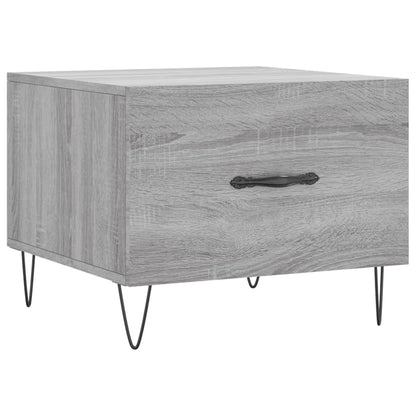 Tavolini Salotto 2pz Grigio Sonoma 50x50x40cm Legno Multistrato | homemem39