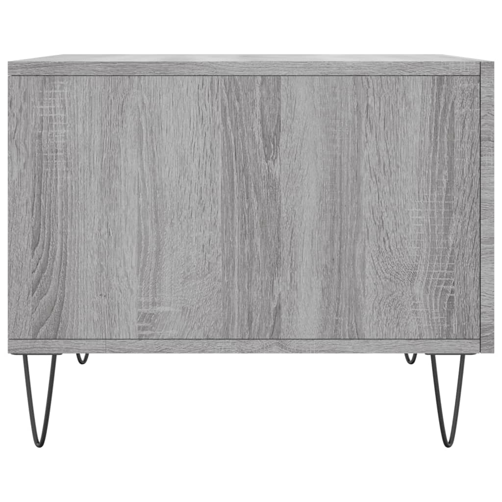 Tavolini Salotto 2pz Grigio Sonoma 50x50x40cm Legno Multistrato | homemem39