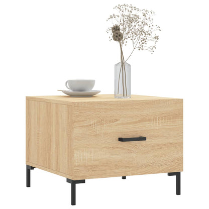 Tavolini Salotto 2pz Rovere Sonoma 50x50x40cm Legno Multistrato | homemem39