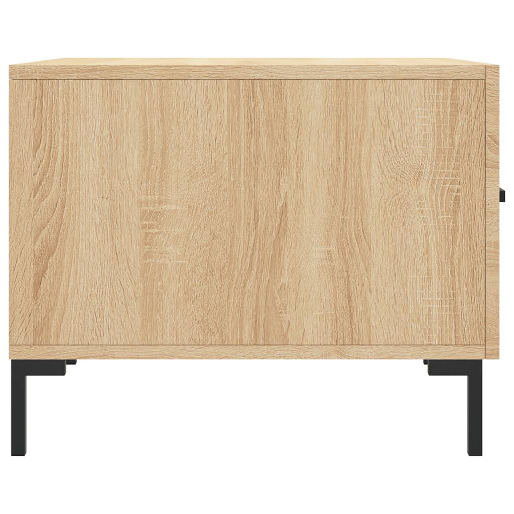 Tavolini Salotto 2pz Rovere Sonoma 50x50x40cm Legno Multistrato