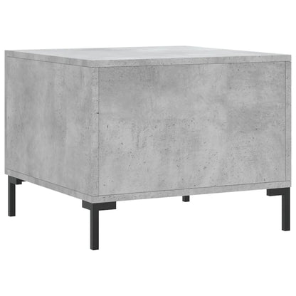 Tavolini Salotto 2pz Grigio Cemento 50x50x40 Legno Multistrato | homemem39