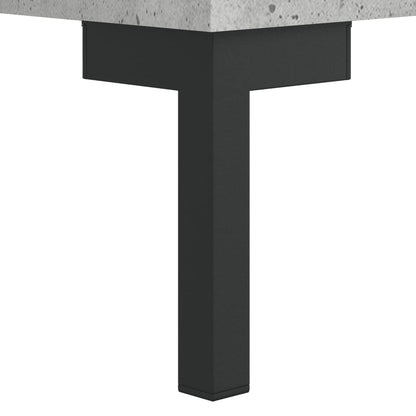 Tavolini Salotto 2pz Grigio Cemento 50x50x40 Legno Multistrato | homemem39